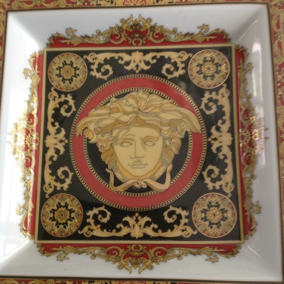 Versace Red Medusa Tray - Picture 6 of 6
